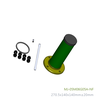 500 MHz to 6 GHz 5dBi Vehicle Omnidirectional Signal Management Antenna