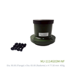 1000MHz to 1400MHz 3dBi Monopole Vehicle Antenna with N-Female Connector (MJ-1114G03M-NF)
