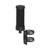 1.3 to 1.7 GHz 3dbi RHCP Quadrifilar Helix Outdoor Antenna, N-male connector, 46mm Stainless steel ring L-Type Bracket