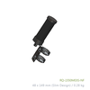 1.3 to 1.7 GHz 3dbi RHCP Quadrifilar Helix Outdoor Antenna, N-male connector, 46mm Stainless steel ring L-Type Bracket