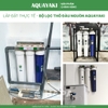 Bộ Lọc Thô 4 Cốc AQUAYAKI AQUA-S204 Series 20 inch Lọc Nước Đầu Nguồn cho Gia đình, Nhà hàng, Quán cà phê
