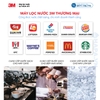 Lõi Lọc 3M P-124BN P-165BN P-195BN Thay Cho Máy Làm Mềm Nước 3M SGP124BN-T, SGP165BN-T, SGP195BN-T - Nhập khẩu 3M