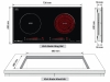 Bếp Điện Từ Eurosun EU-TE887G 2 Vùng Nấu - Nhập Khẩu CHLB Đức
