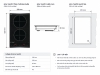 Bếp Từ Domino Eurosun EU-T506DO 2 Vùng Nấu - Nhập Khẩu Malaysia