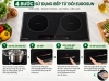 Bếp Từ EUROSUN EU-T710PRO-G, EU-T710PRO-S 2 Vùng - Nhập Khẩu Malaysia