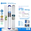 Bộ 3 Lõi Lọc Nước 20 inch Số 1 2 3 Cao Cấp - Hàng Nhập Khẩu