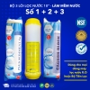 Bộ Lõi Lọc Nước Số 1 2 3, 10 inch, Dùng Cho Mọi Dòng Máy Lọc Nước RO