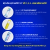 Bộ Lõi Lọc Nước 10 inch Làm Mềm Nước Số 1-2-3, Cho Mọi Dòng Máy RO
