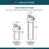 Bộ Lọc Nước Đầu Nguồn Cao Cấp 3M™ Aqua-Pure™ AP801B (10 inch), AP802B (20 inch) Big Blue