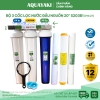 Bộ Lọc Thô 3 Cốc AQUAYAKI 20 inch Lọc Nước Đầu Nguồn, Sinh Hoạt
