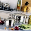 Bộ Nồi Chảo Inox Elica ASTRA COOKWARE 9 Món