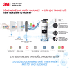 Máy Lọc Nước Nóng Lạnh 3 Vòi 3M (Màu Trắng) - Bộ Lọc Nhập Khẩu Mỹ