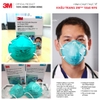 Khẩu Trang Phẩu Thuật 3M 1860 Cao Cấp Tiêu chuẩn NIOSH N95 - Hàng Chính hãng 3M