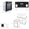 Lò Nướng Âm Tủ Hafele HO-KT60C