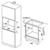 Lò Nướng Âm Tủ Hafele KT60J 65 lít