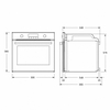 Lò Nướng Electrolux EOY5851AAX 74L