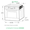 Lò Nướng EUROSUN EOV65DE 65 Lít Cao Cấp - Nhập Khẩu Malaysia