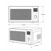 Lò Vi Sóng Có Nướng ELECTROLUX EMS3082CR 30 Lít