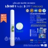 Lõi Lọc Nước 20 inch Bán Công Nghiệp - Bộ 3 Lõi Số 1 2 3 - Cho mọi dòng máy