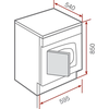 Máy Sấy Quần Áo Teka TKS2 650 C 40851110 - 7 Kg