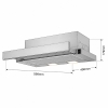 Máy Hút Mùi Âm Tủ Electrolux LFP216S - 280 m³/h