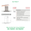 Máy Hút Mùi Gắn Tường EUROSUN EH-70AF87, EH-90AF87 Công Suất 1000m³/h