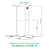 Máy Hút Mùi Gắn Tường EUROSUN EH-70K21B, EH-90K21B, Công Suất 1000m³/h