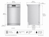 Máy Rửa Chén ĐỘC LẬP Teka LP9 850 40782501 - 14 bộ