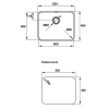 Chậu Rửa Chén Inox Hafele - HELIAN 1B 565.86.331