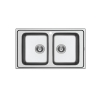 Chậu Rửa Chén Inox Hafele - HELIAN 2B 565.86.351
