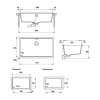 Chậu Rửa Chén Hafele HS-GS7545 570.30.300 - 570.30.500 - 570.30.800