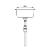 Chậu Rửa Chén Hafele HS-SD8648 567.20.493