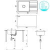 Chậu Rửa Chén Hafele HS-SS8650 567.20.266