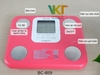 Cân sức khỏe và phân tích cơ thể Tanita BC-859 Xanh ngọc - Made in Japan