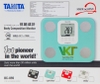 Cân sức khỏe và phân tích cơ thể Tanita BC-859 Xanh ngọc - Made in Japan