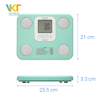 Cân sức khỏe và phân tích cơ thể Tanita BC-859 Xanh ngọc - Made in Japan