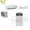 Máy lạnh Toshiba Inverter 1 HP RAS-H10D2KCVG-V