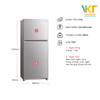 Tủ lạnh 2 cửa Mitsubishi MR-FX47EN