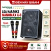 Loa Karaoke Nanomax X-8 Bass Đôi 20cm 1150w