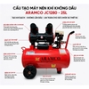 Máy nén khí không dầu tua chậm 25L Aramco JC1280-25L