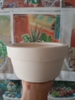 Chậu Trắng Lùn Loại Nhỏ 12x6cm