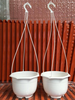 Chậu Nhựa Treo Trơn 22Cm