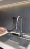 Vòi rút 3 chế độ kèm thác nước màu xám ghi CHINOX VR89