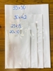 Diecut Handle Plastic Bag (White)
