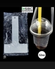 T-shaped Plastic Bags Clear Single Cup