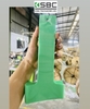 Printed T shaped plastic bag