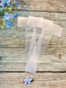 T-shaped Plastic Bags Clear Single Cup