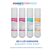 Combo 2 lõi sediment + 1 lõi Precarbon + 1 lõi post carbon Korihome chính hãng dùng cho tất cả các đời máy Korihome