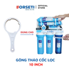 Tay gông vặn mở cốc lọc thô 123 kích cỡ 10 inch, 20 inch cho máy lọc nước RO