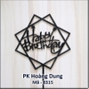 10 Thẻ Mica - Happy Women day M3